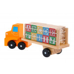 Drevené nákladné auto + kocky